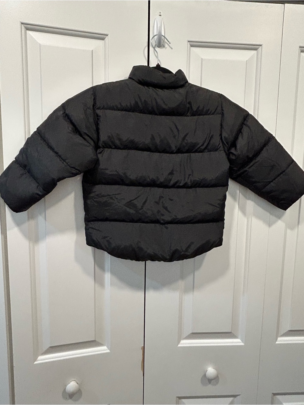 Polo by Ralph Lauren Black Puffer Jacket with Red Polo Pony - Picture 3 of 7
